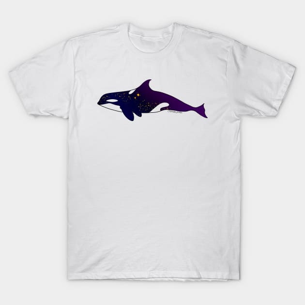 Space Orca T-Shirt by Pastel.Punkk